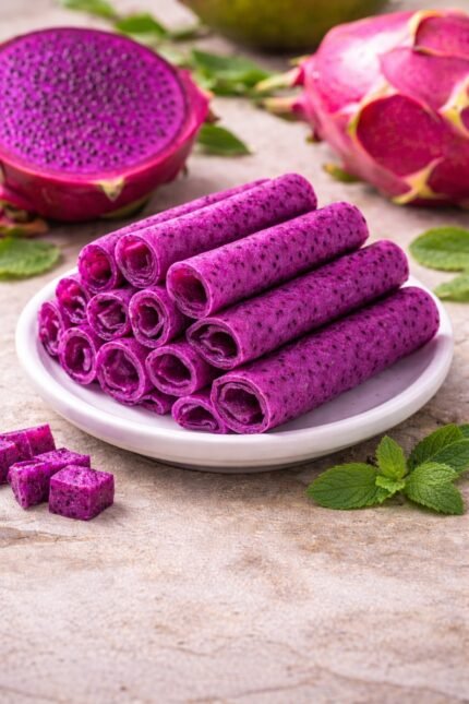 Dragon Fruit Rolls